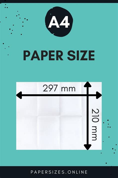 A4 Paper Size And Dimensions Paper Sizes Online