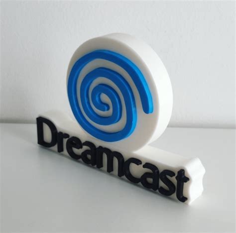 Stl File Dreamcast Logo To Decorate・3d Print Object To Download・cults