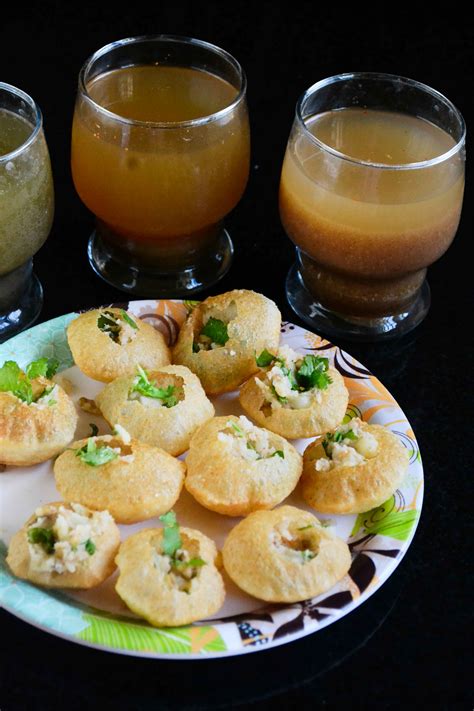 Looking for midnight supper in ipoh? Pani Puri with Three Pani Flavours - Indian Street Food ...