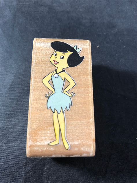 Betty Rubble The Flintstones Used Rubber Stamp View All Photos Etsy