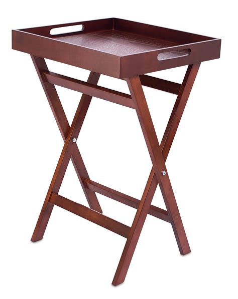 Buy Tv Tray Tables With Removable Serving Tray Portable Table Top