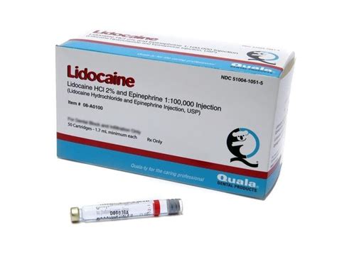 Lidocaina Con Epinefrina Dental
