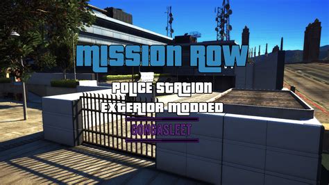 Police Station Mission Row Exterior Modded Fivem Sp Menyoo Ymap Vrogue