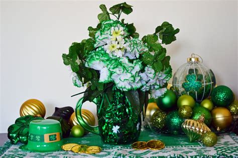 Order flowers online for loved ones. New to SeasonalBoutique on Etsy: Shamrock Mug With White ...