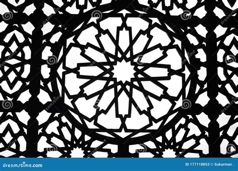 Islamic Ornament On Wall Mosque Stock Image Image Of Faruq