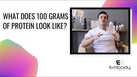 What Does 100g Of Protein Look Like Faqs Embody Fitness Youtube