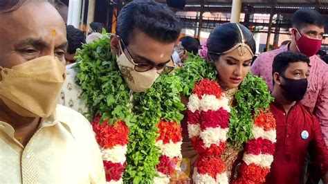 Ravi Pillai Son Marriage Ravi Pillai Son Wedding Held At Guruvayur