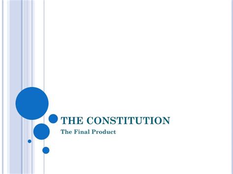 Ppt The Constitution Powerpoint Presentation Free Download Id2928184