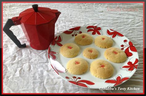 Simple Vanilla Cookies Shabbus Tasty Kitchen