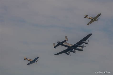 Lancaster Spitfire And Hurricane Raf Battle Of Britain Me Flickr