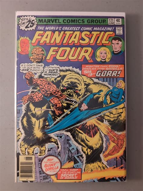 Marvel Comics Fantastic Four 155 171 177 184 First Appearance Key