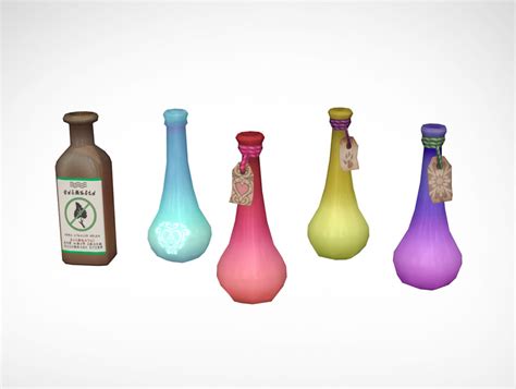Mod The Sims Buyable Potions And Bottle Defaults