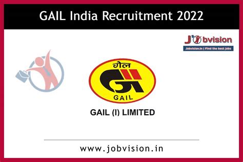 Gail India Non Executive Recruitment 2022 Ready To Apply Now