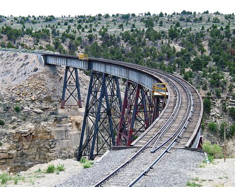 Utah Railway Trestle Over Gordon Creek Photograph By Malcolm Howard