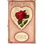 Antique Images Free Flower Clip Art Red Rose On Vintage 
