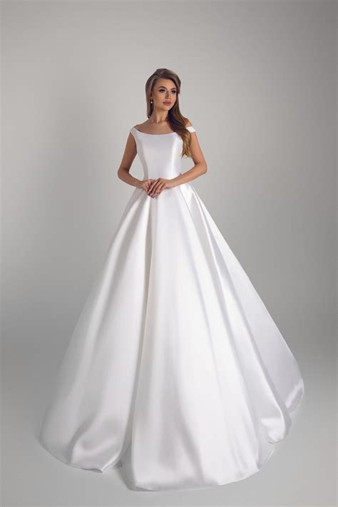 Mikado Wedding Dress Winter Wedding Dress Wedding Gown Etsy Canada