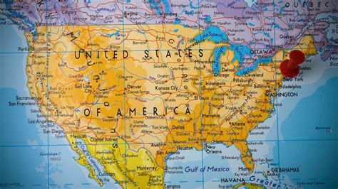 Estados Unidos Un Gran Pa S De Am Rica Del Norte Mapa De Estados Unidos Mapas De Carreteras