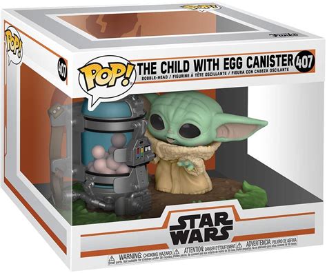 Funko Pop Baby Yoda 407 The Child Egg Canister Star Wars The