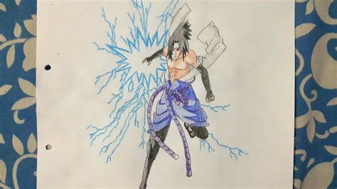 Drawing Sasuke Hebi Naruto Shippuuden Speed Drawing Time Lapse