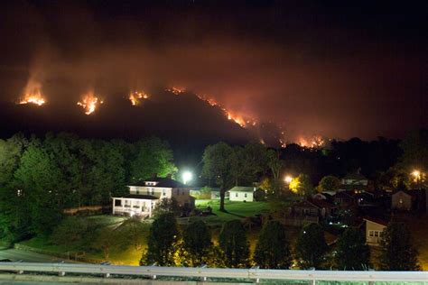 Excellent Time Lapsed Photos Of The Silver Mine Fire In Nc Wildfire Today