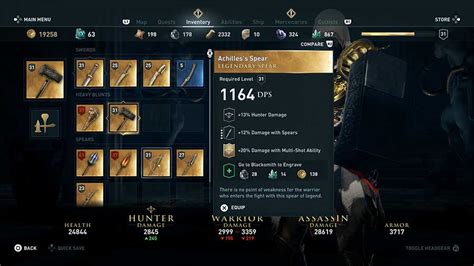 Assassins Creed Odyssey Legendary Weapons Guide Gamersheroes