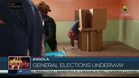 Angola Holds Election Day In Search Of A New President And Parliament Youtube