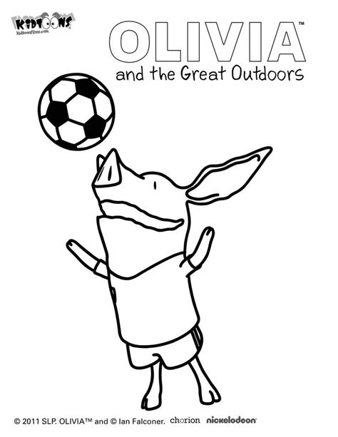 The perfect coloring pages that can be found on different sites, which offer your child the appropriate outlet in order to express everything he wants without making mistakes or fearing about something. Olivia the Pig Coloring Pages | Olivia The Pig - Printable ...