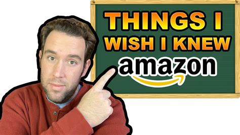 3 Things I Wish I Knew Before Selling On Amazon Fba Best Advice For New Sellers Youtube