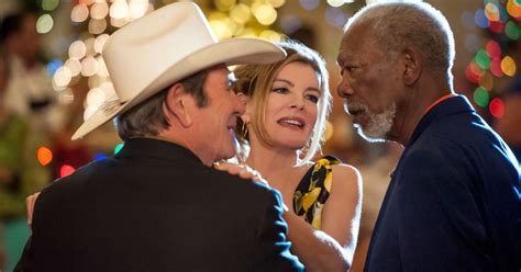 Morgan Freeman Serenaded His Just Getting Started Cast Rene Russo Says
