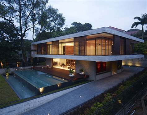 Platform Deck House By Singapore Architecture Firm