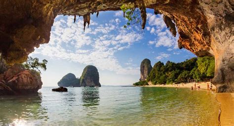 Railay Beaches And Caves Krabi Thailand Top Attractions