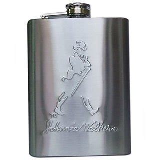 Buy Johnnie Walker Stainless Steel Hip Flask Oz Best Gift For Party