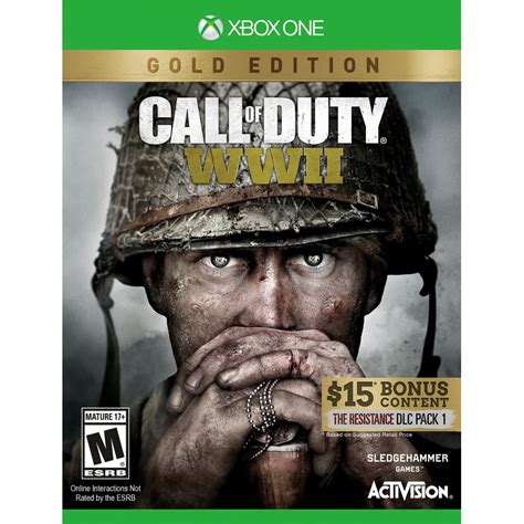 Call Of Duty Wwii Gold Edition Activision Xbox One 047875882522