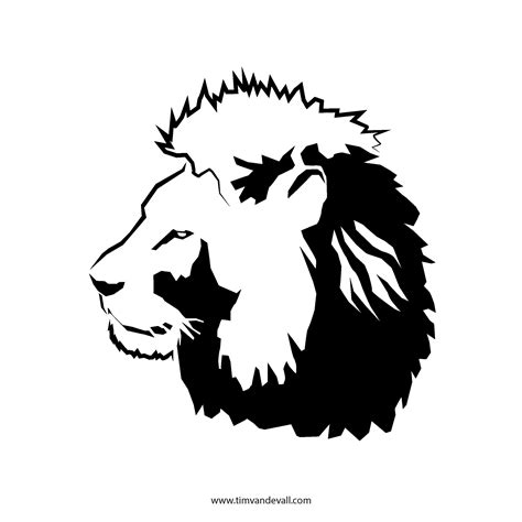 Lion Stencil Printable New Concept