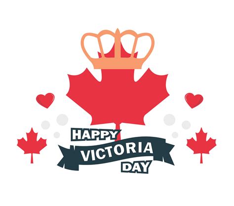 Happy Victoria Day Queens Birthday Cake As A Symbol Of The Royal