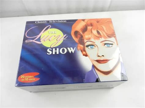 Classic Television Vhs The Lucy Show 10 Cassette Set 20 Episodes 62 74