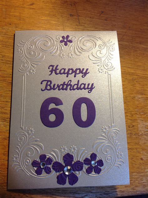 Handmade Card Ideas For 60th Birthday Inviteswedding