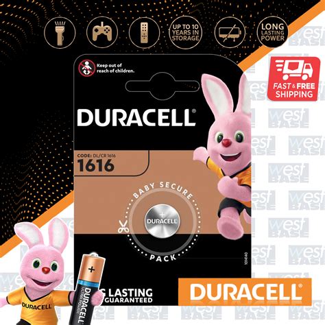Duracell Lithium Coin Cell Batteries Cr Dl 1616 1620 2016 2025 2032