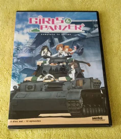 Girls Und Panzer Complete Tv Series Collection Dvd Disc English Dub New Picclick