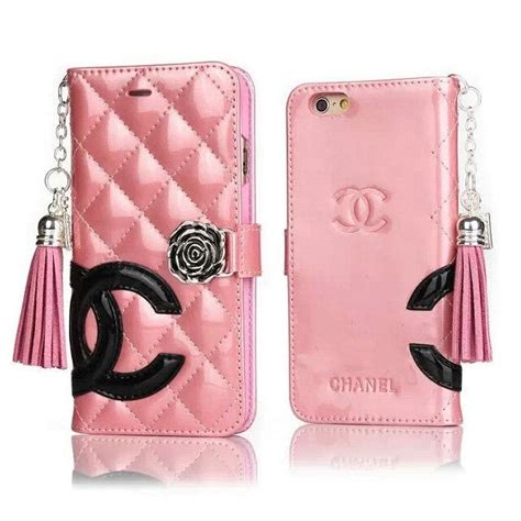 3882 Classic Fringed Chanel Leather Flip Holster Case For Iphone 7