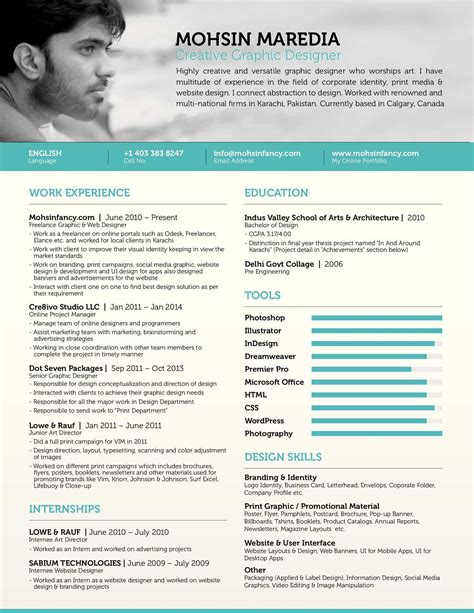 Graphic Designer Resume Sample Design Talk