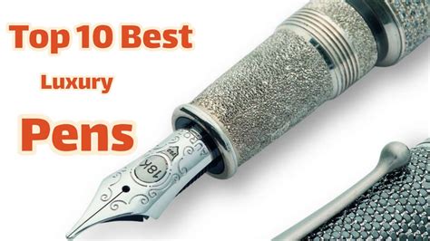 Top 10 Best Luxury Pen Brands Luxurious Sky World Youtube