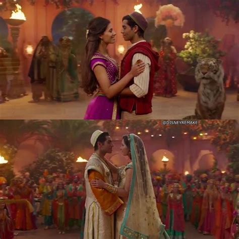 Princess Jasmine And Aladdin From Disney S Live Actio