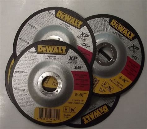 Dewalt Dwa8958f Stainless And Metal Thin Cutoff Ceramic Wheel 5 X045 X