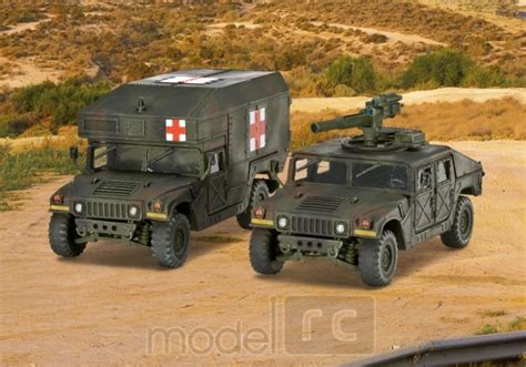 Plastikový model Revell HMMWV M966 TOW Missile Carrier M997