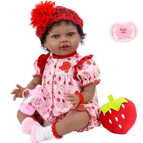 Buy Aori Reborn Baby Dolls Lifelike Black Inch Realistic African American Newborn Baby Girls
