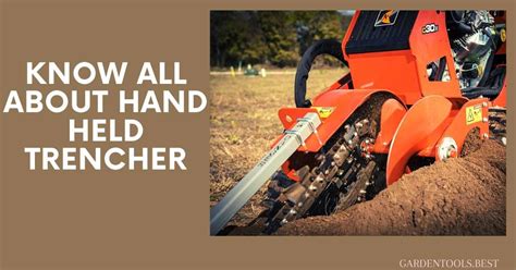 Hand Held Trencher For Rent Everything You Need To Know Gardentools