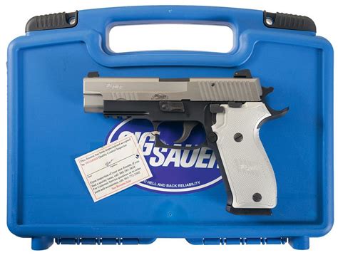 Sig Sauer P220 Elite Platinum Semi Automatic Pistol With Case Rock