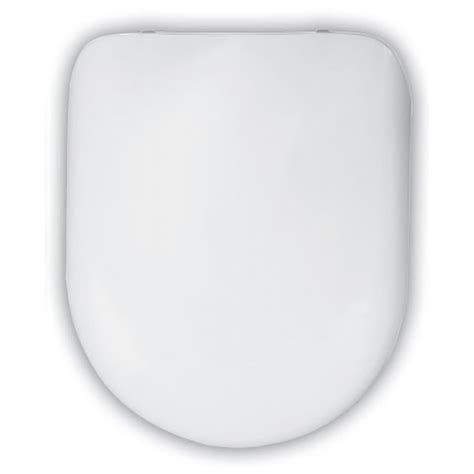 Celmac Wirquin Maestro Thermoset White Toilet Seat With Lock