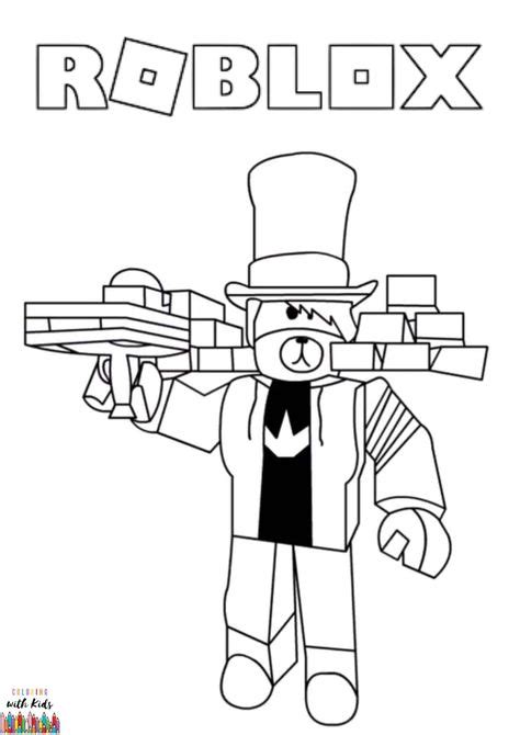 28 Collection Of Roblox Coloring Pages Roblox Coloring Pages Free
